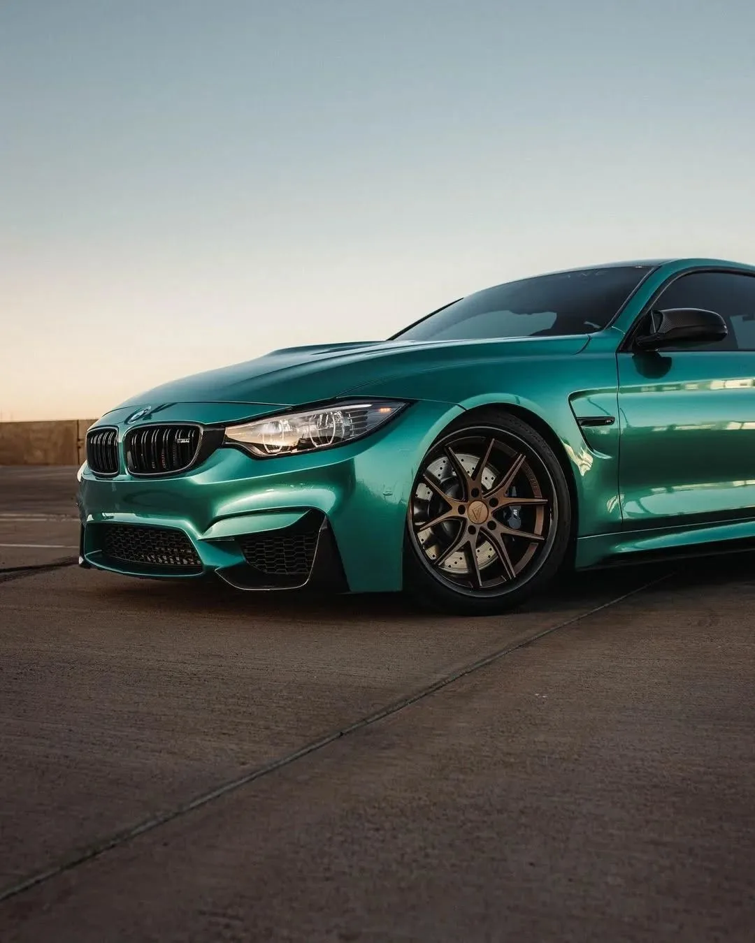 Film de protection pour peinture cosmétique (voiture vert métallique)